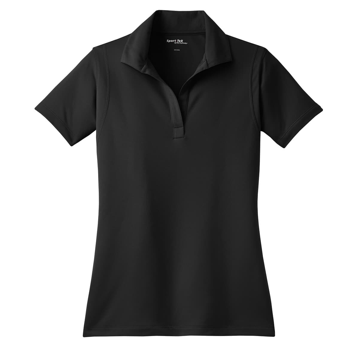 Women's Short Sleeved Polos - Black