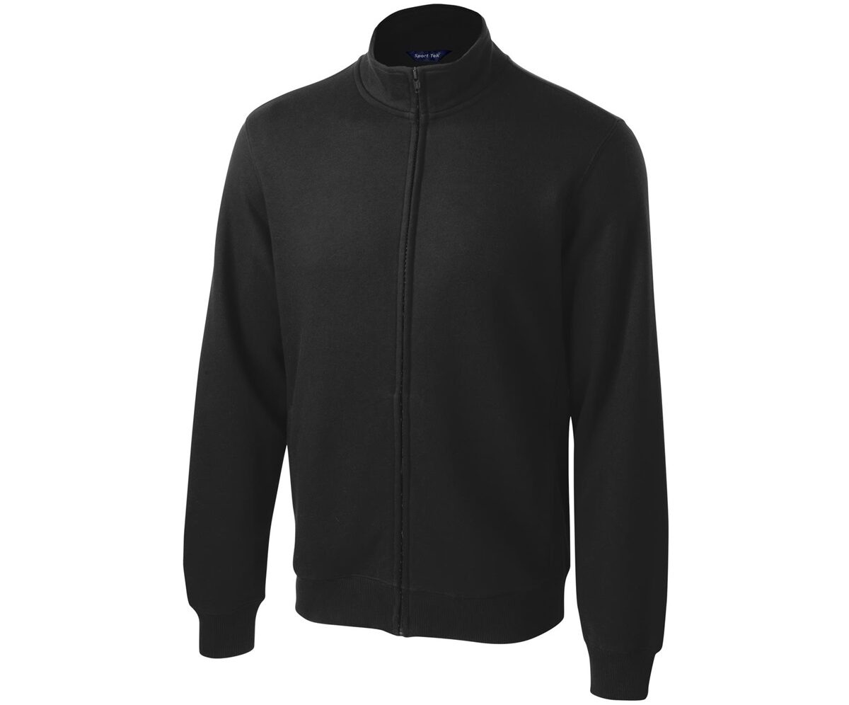 Full Zip Sweatshirt - Black