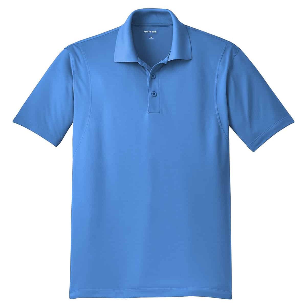 Men's Short Sleeved Polos - Blueberry